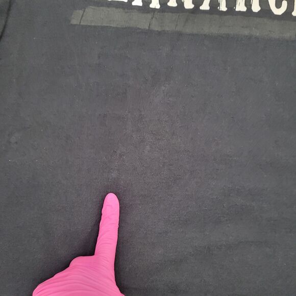 Sons-Of-Anarchy Grim-Geaper Shirt Large 21x26 Black SAMCRO - Picture 5 of 14